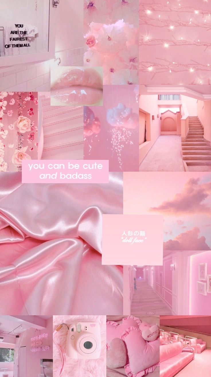 736x1315 Baddie Aesthetic Pink Wallpaper