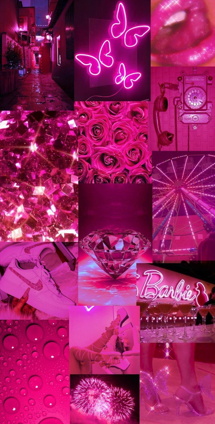 736x1451 pink baddie wallpaper
