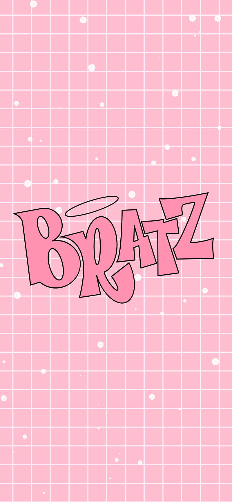 800x1731 Bratz Logo Pink Aesthetic Baddie for Phone, Barbie Baddie Aesthetic, HD phone wallpaper
