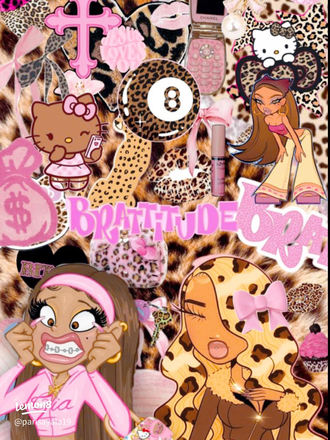 1100x1468 Eye Catching Baddie Wallpaper: Aesthetic & Luxury Pink Background Just