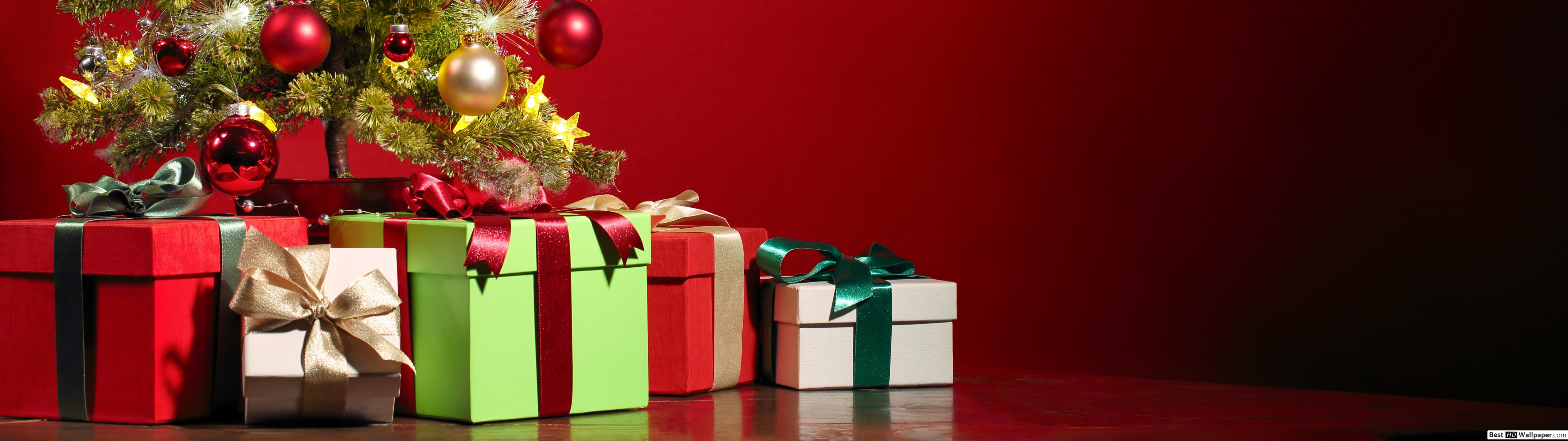 5120x1440 Christmas Wallpaper