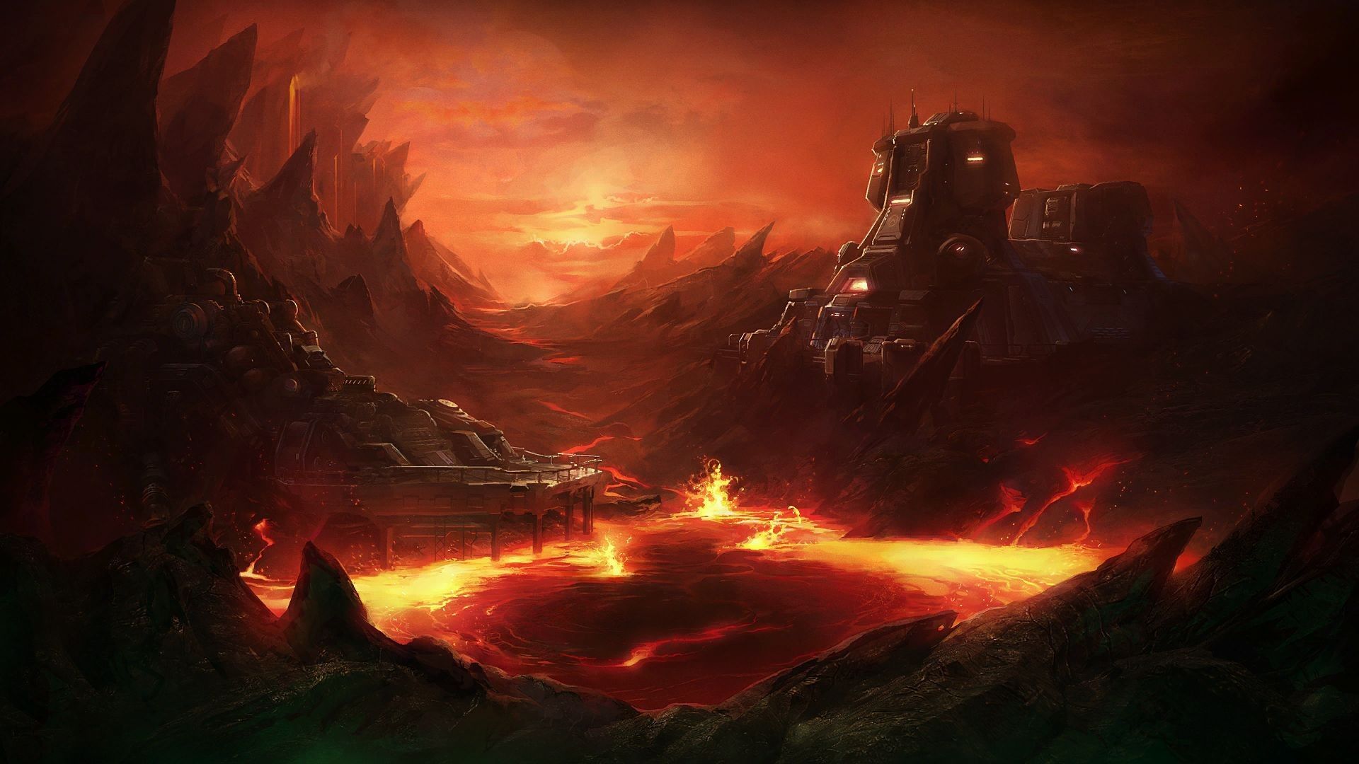 1920x1080 Download Video Game StarCraft II: Heart Of The Swarm HD Wallpaperx1080