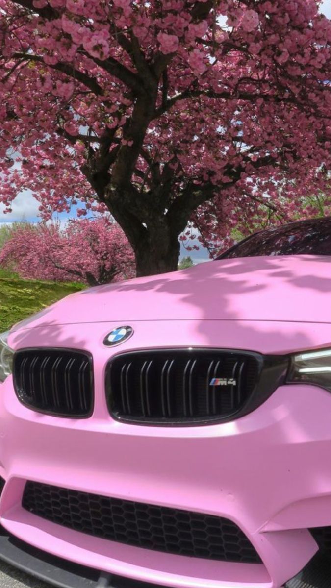 675x1200 Pink BMW Wallpaper