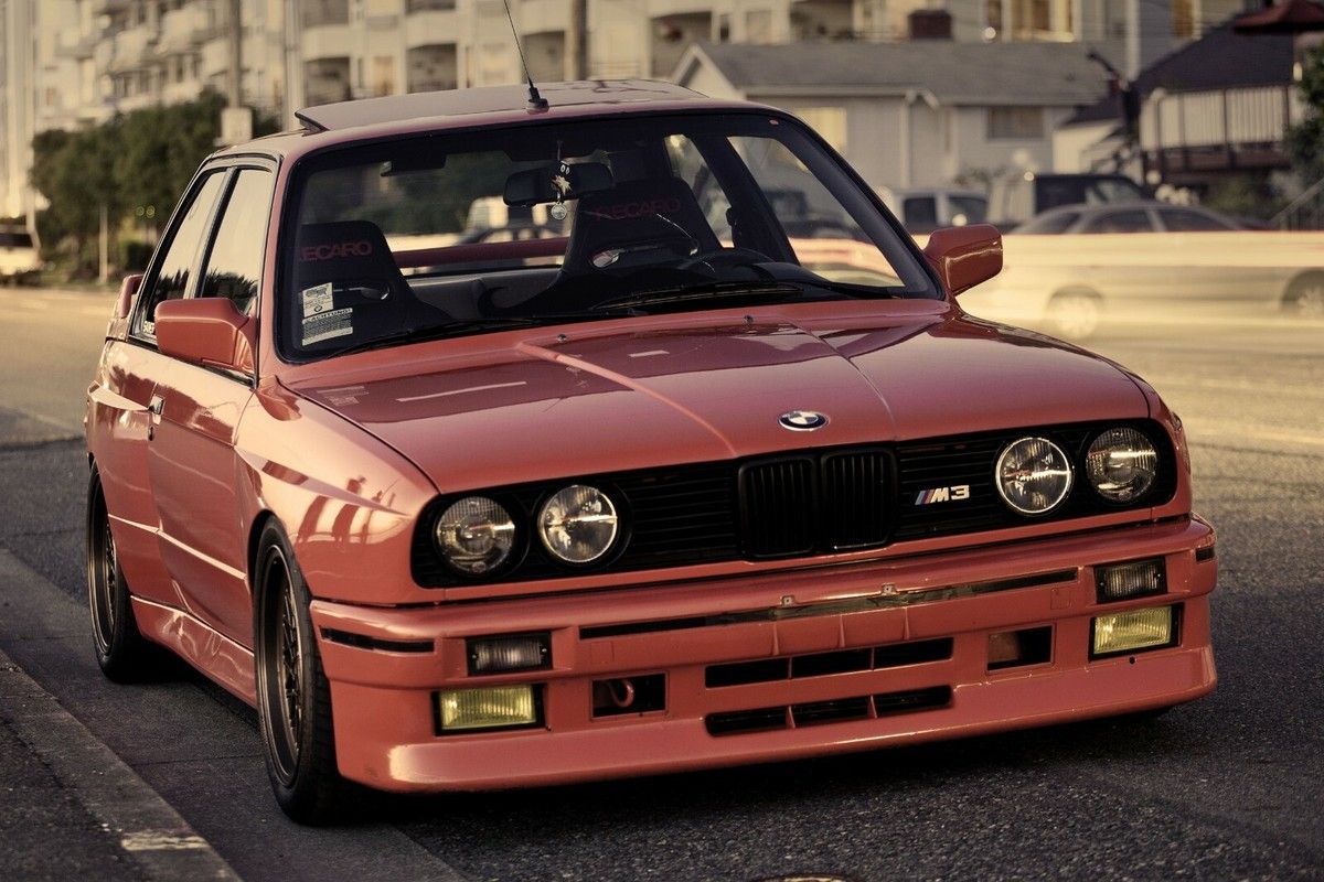 1200x800 BMW M3 E Pink Beauty, Fast car, Speed Demon Poster 24x36 inch