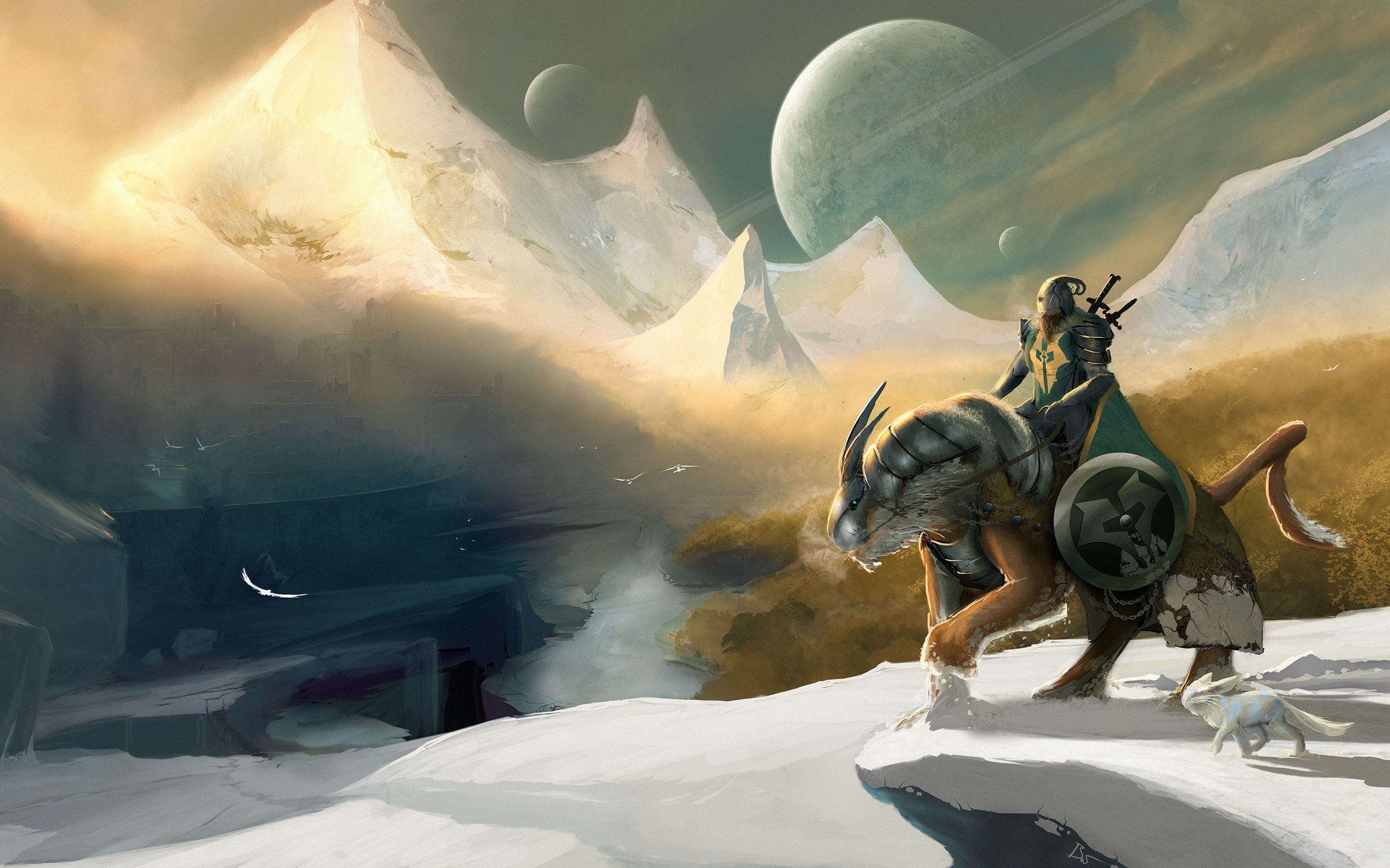 2560x1600 Icebound Sentinel