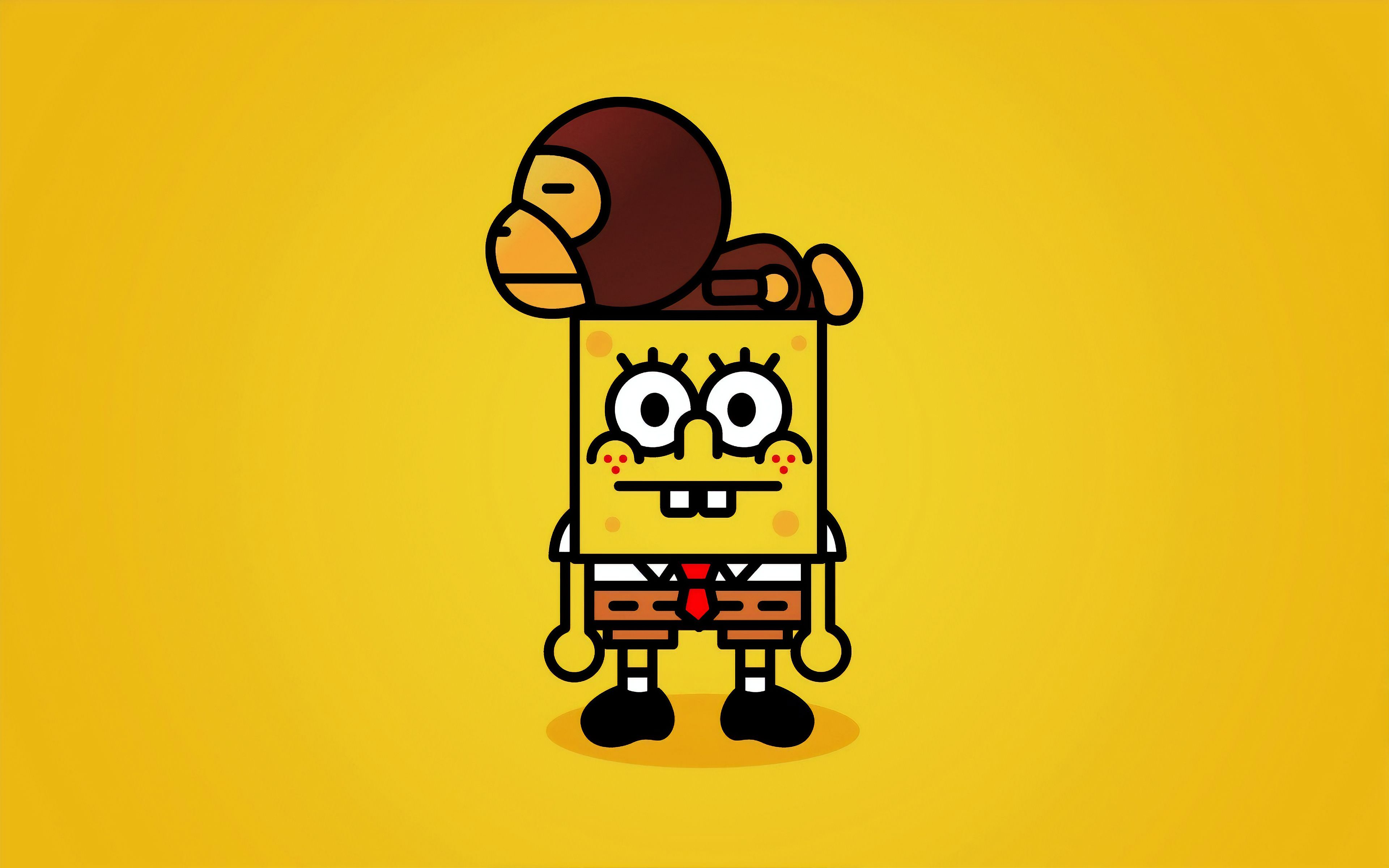 3840x2400 Wallpaper Spongebob, Background Free Image