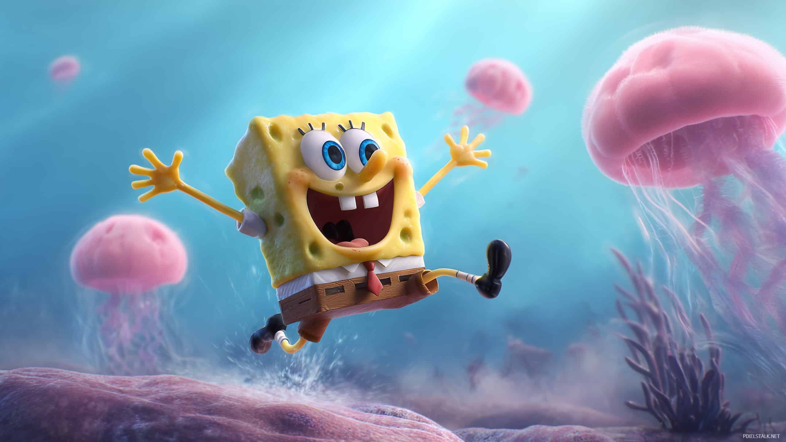 2560x1440 Spongebob Desktop Background