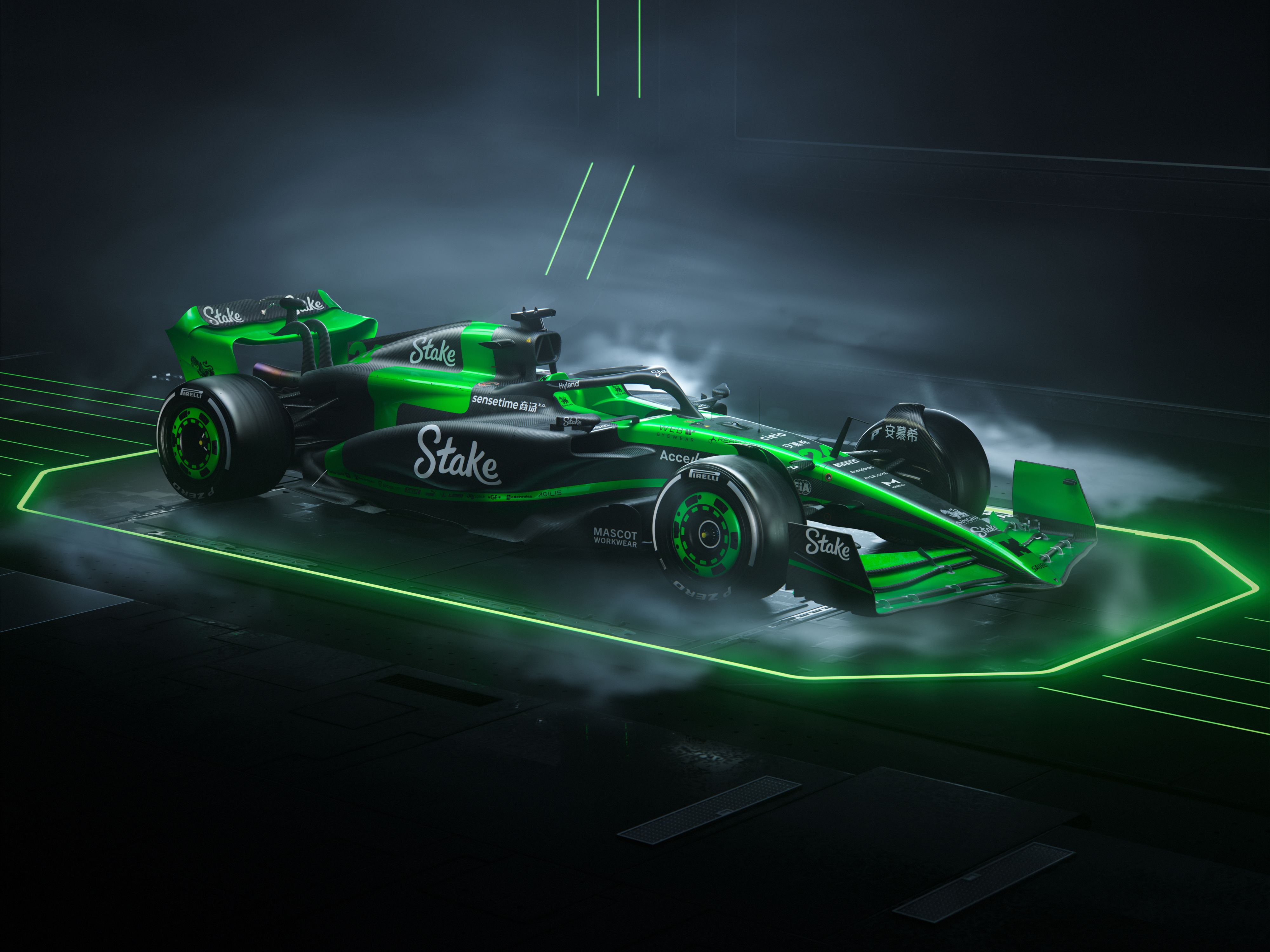 4000x3000 Sauber C44 Wallpaper 4K, Formula 1 Dark background
