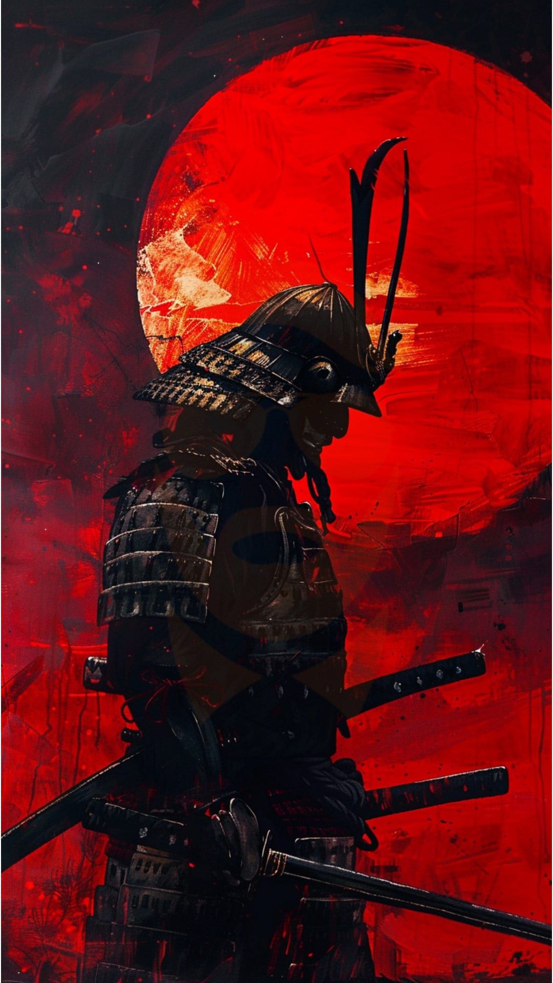 1080x1920 Bundle Phone Digital Wallpaper Samurai Paintings