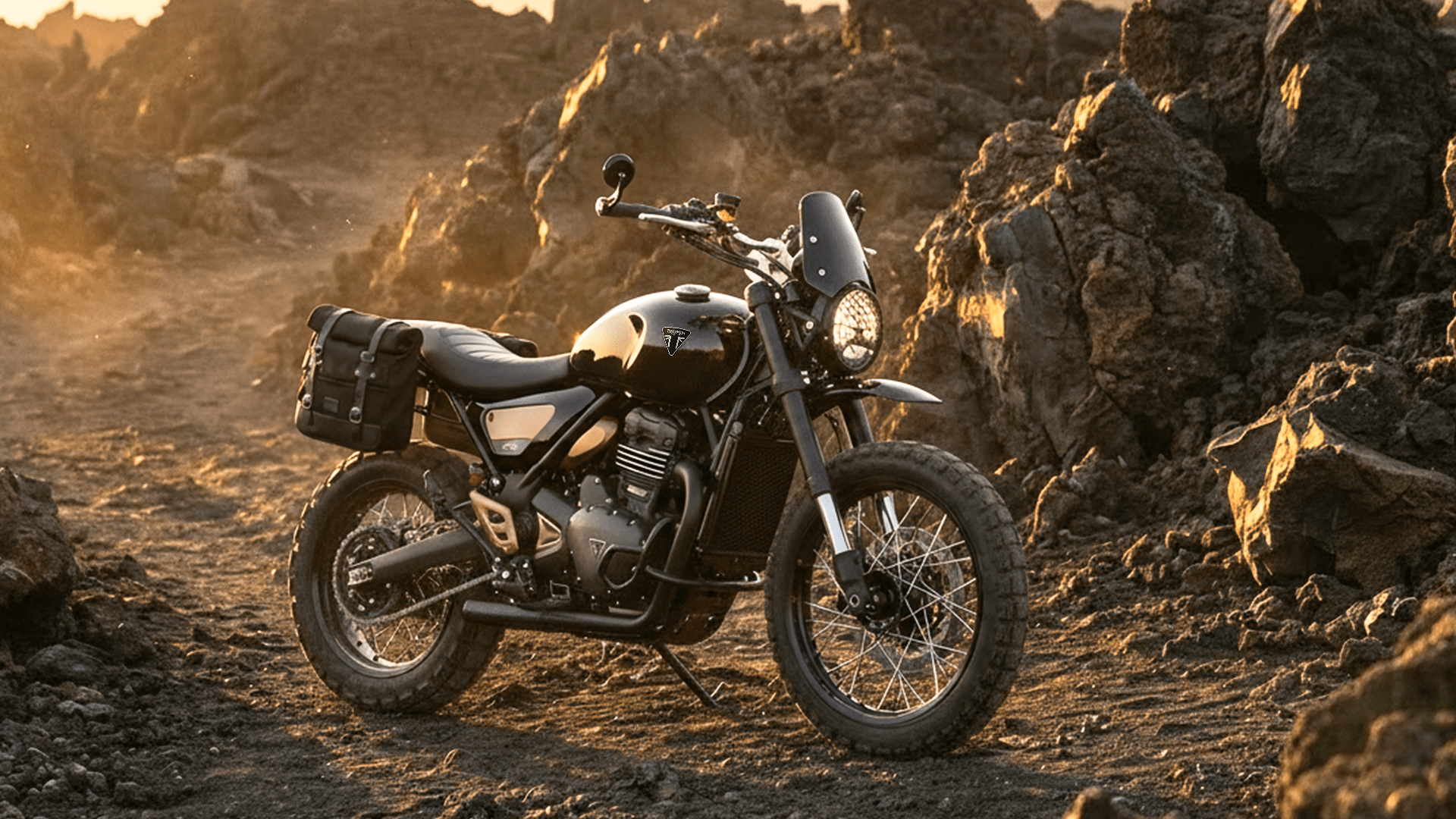 1920x1080 Triumph Scrambler 400 Escape