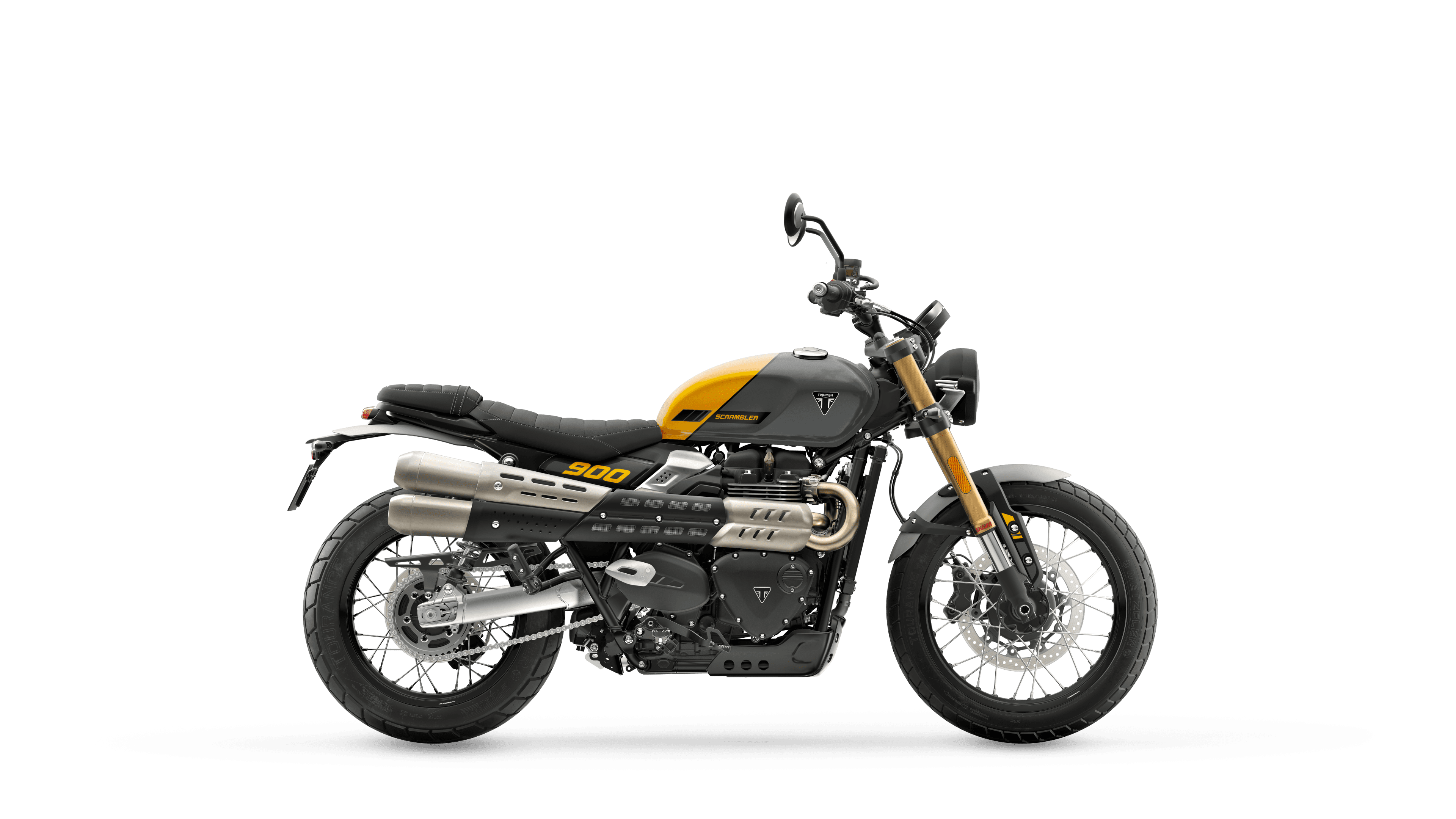 3840x2160 Triumph Scrambler 400 XC Motorcycle