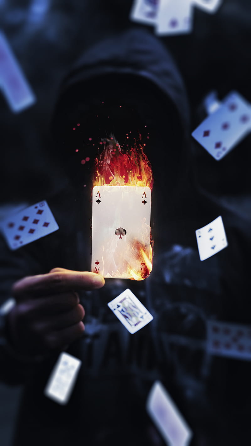800x1422 Kartu Anda, kartu, api, Wallpaper ponsel HD