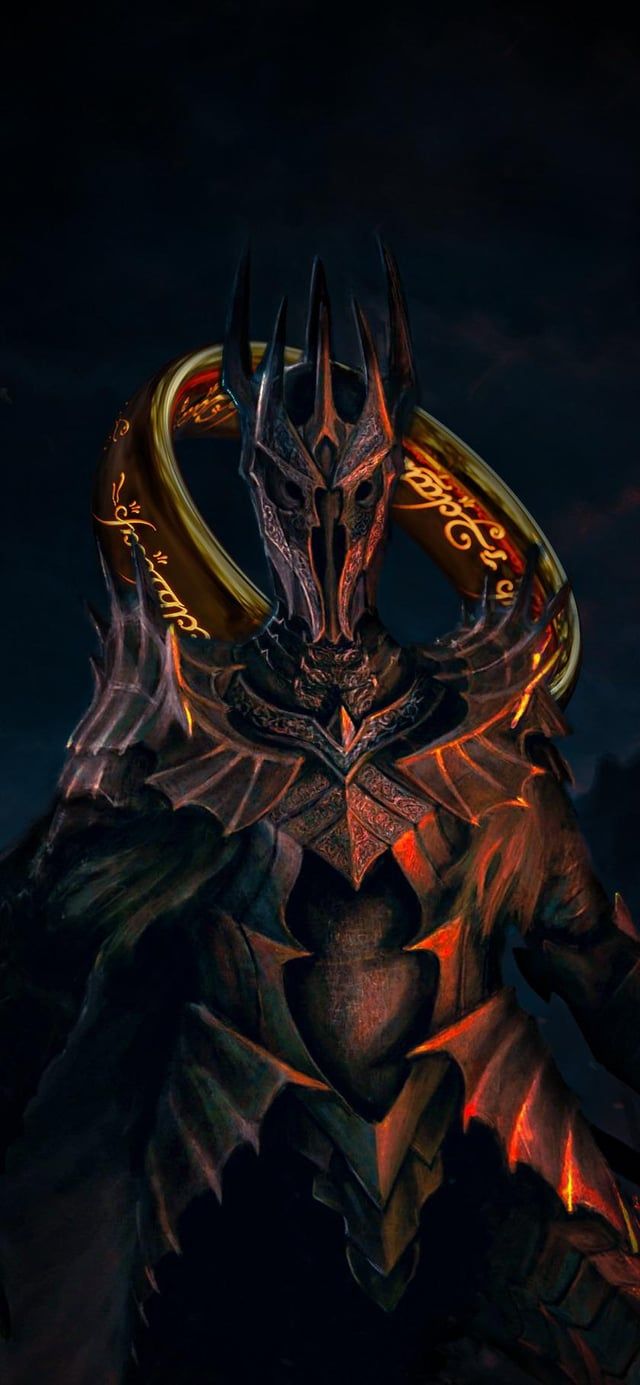 640x1385 The Lord Of The Rings Sauron Wallpaper