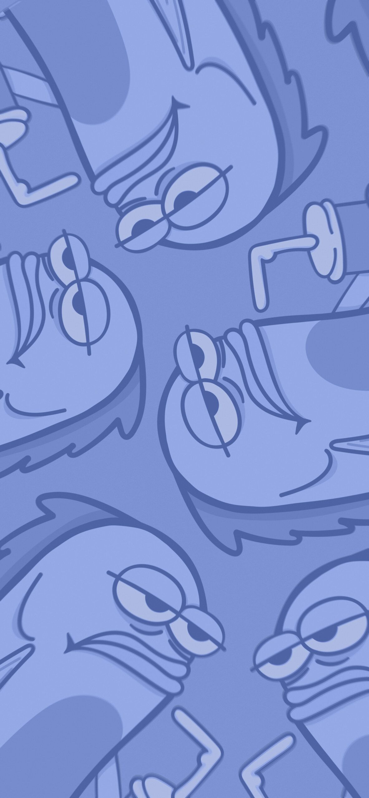 1183x2560 Spongebob Fish Wallpaper