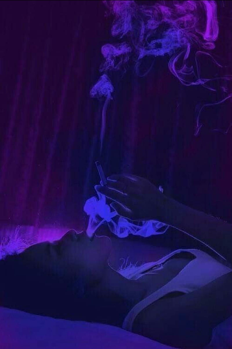 800x1203 Euphoria, colors, drugs, girl, rue, smoke, tv show, HD phone wallpaper
