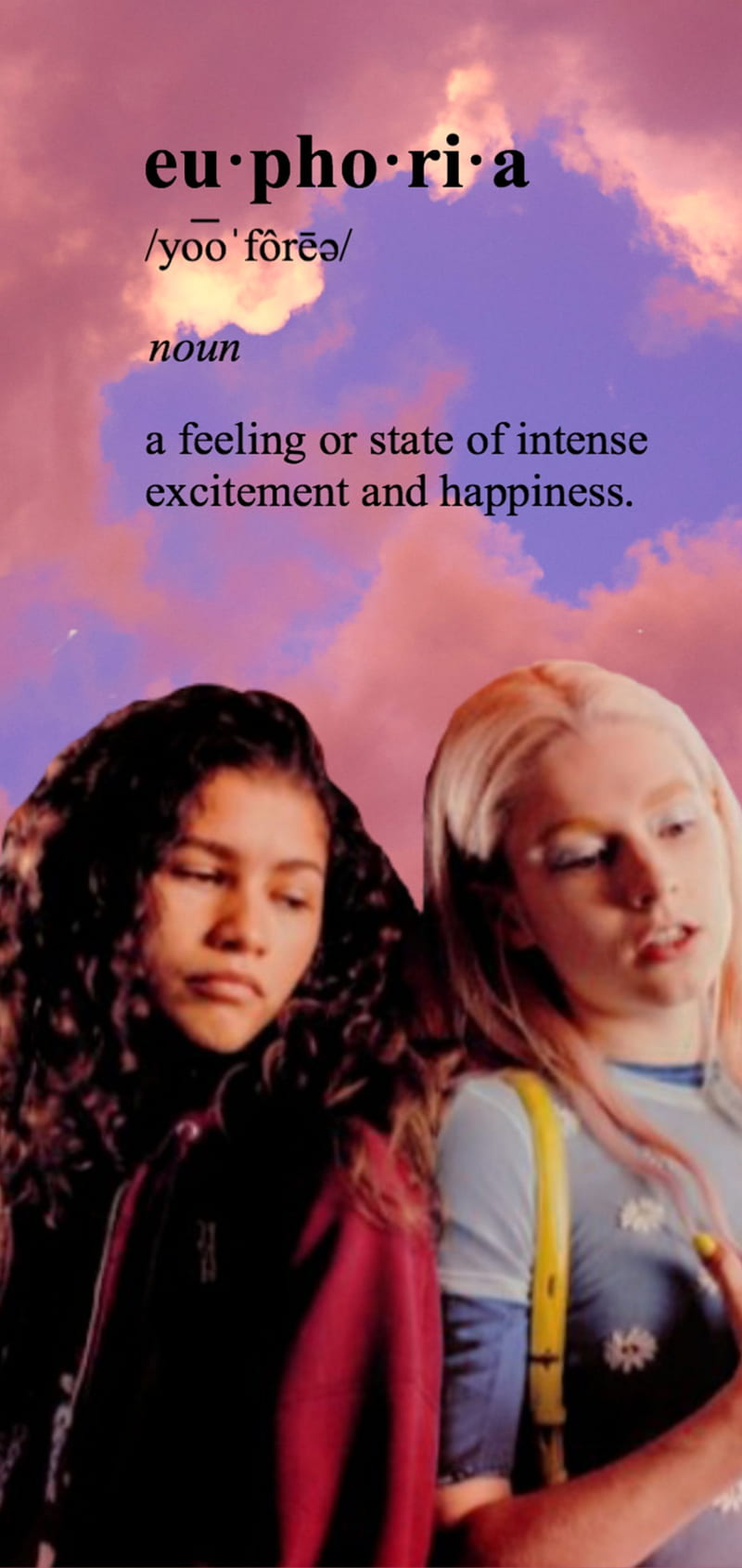 800x1689 Rules, euphoria, hunterschafer, jules, rue, zendaya, HD phone wallpaper