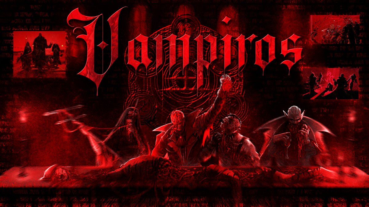 1200x675 Os Vampiros do Hexatombe design de poster que fiz utilizando as artes incríveis de e #HEXATOMBE #OrdemParanormal