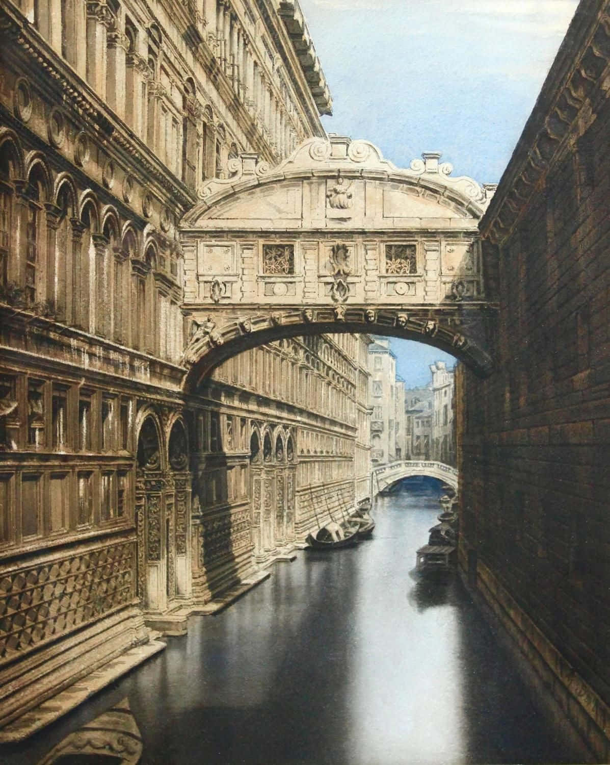 1197x1500 Download Bridge Of Sighs Gustave Dore Wallpaper
