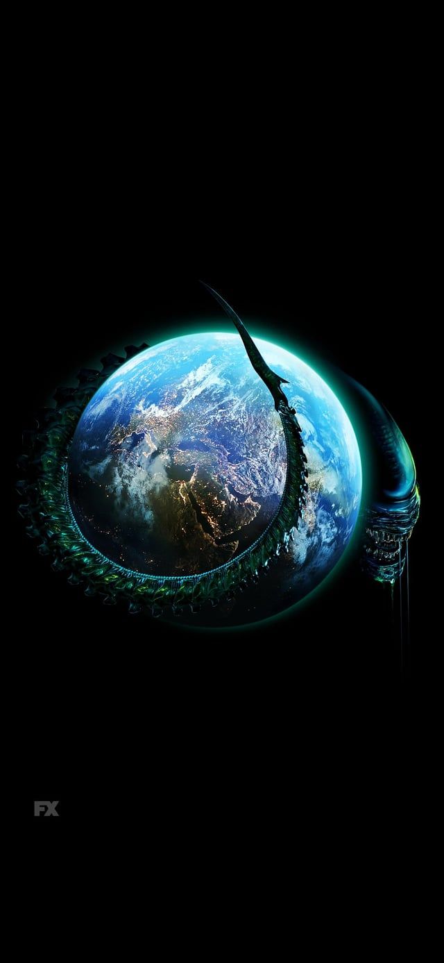 640x1387 Fx released alien earth wallpaper