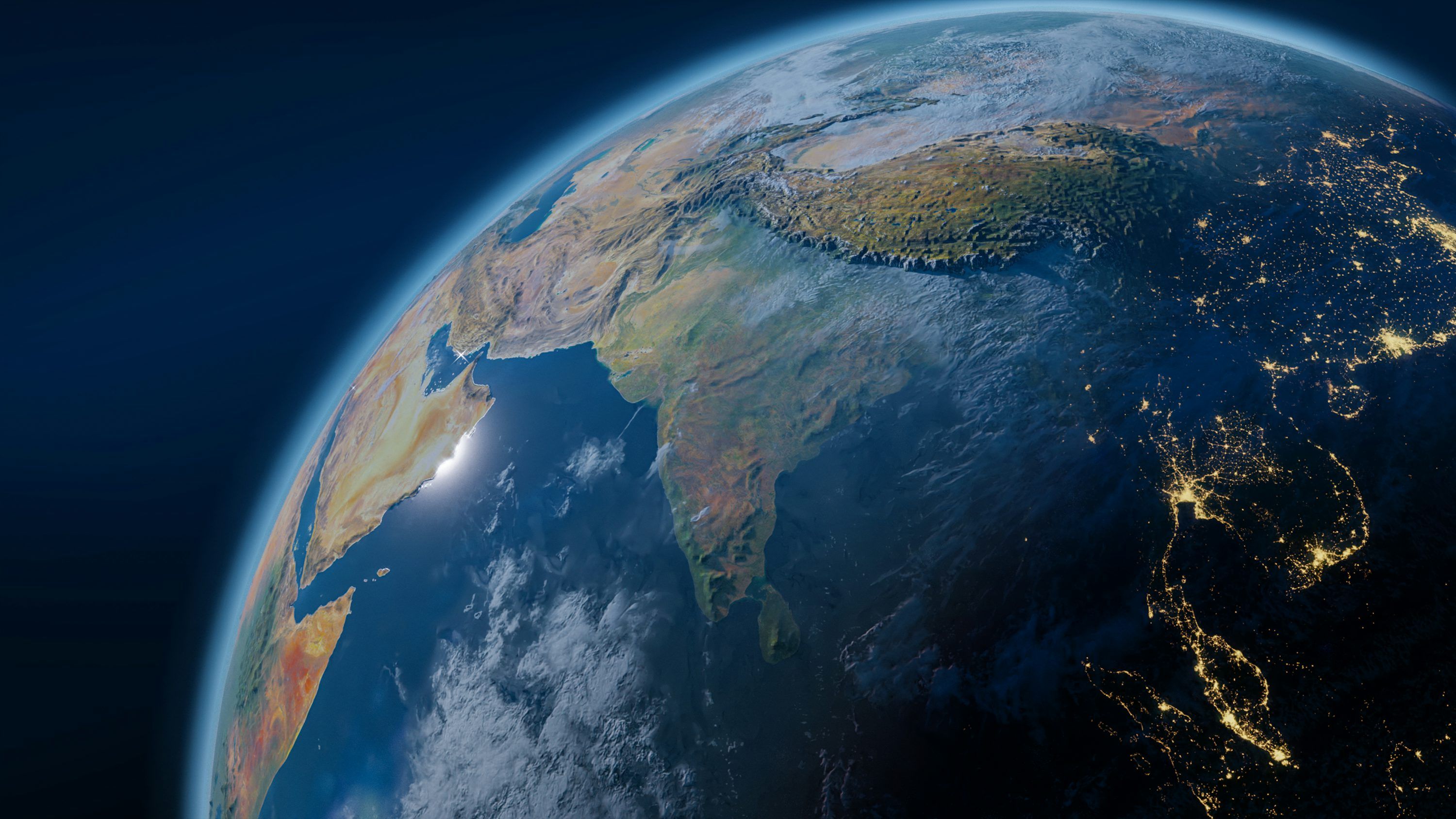 3000x1688 Earth Wallpaper: Free HD Download [4K]