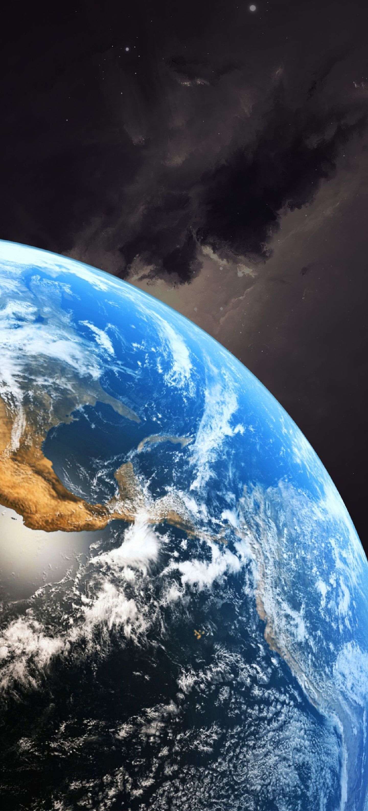 1440x3168 Earth wallpaper