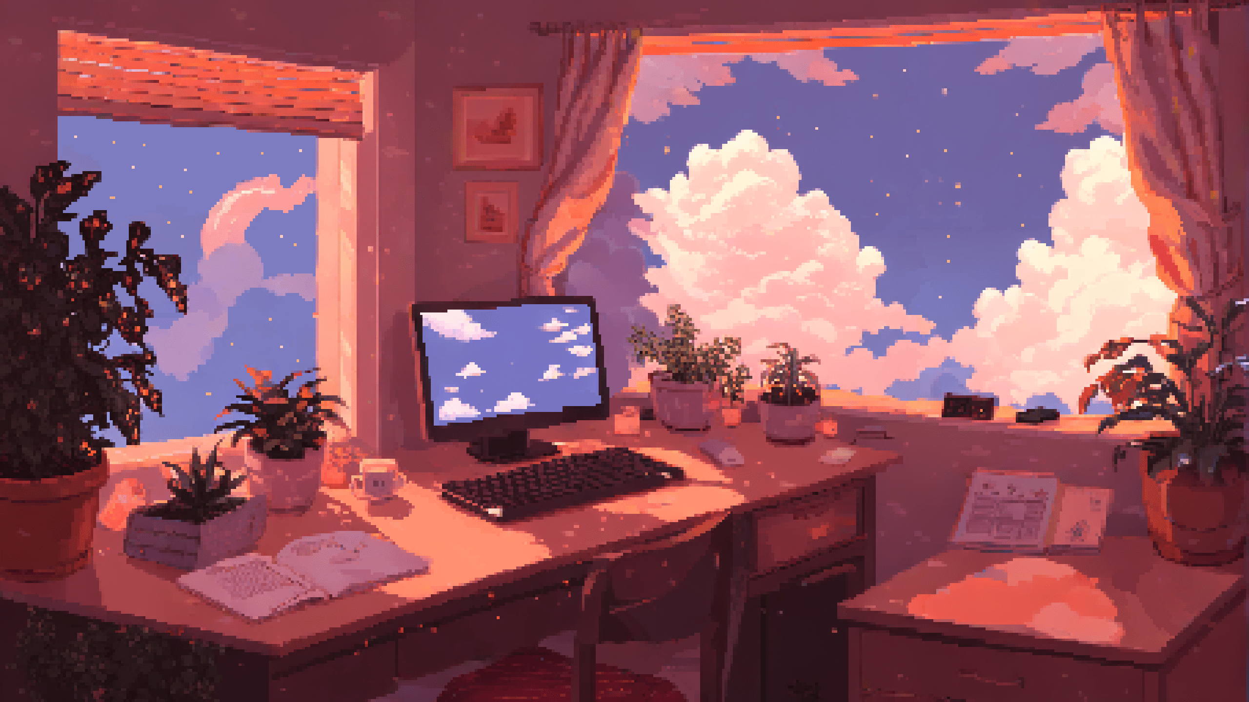 2560x1440 A Pixel Workspace [2560x1440]