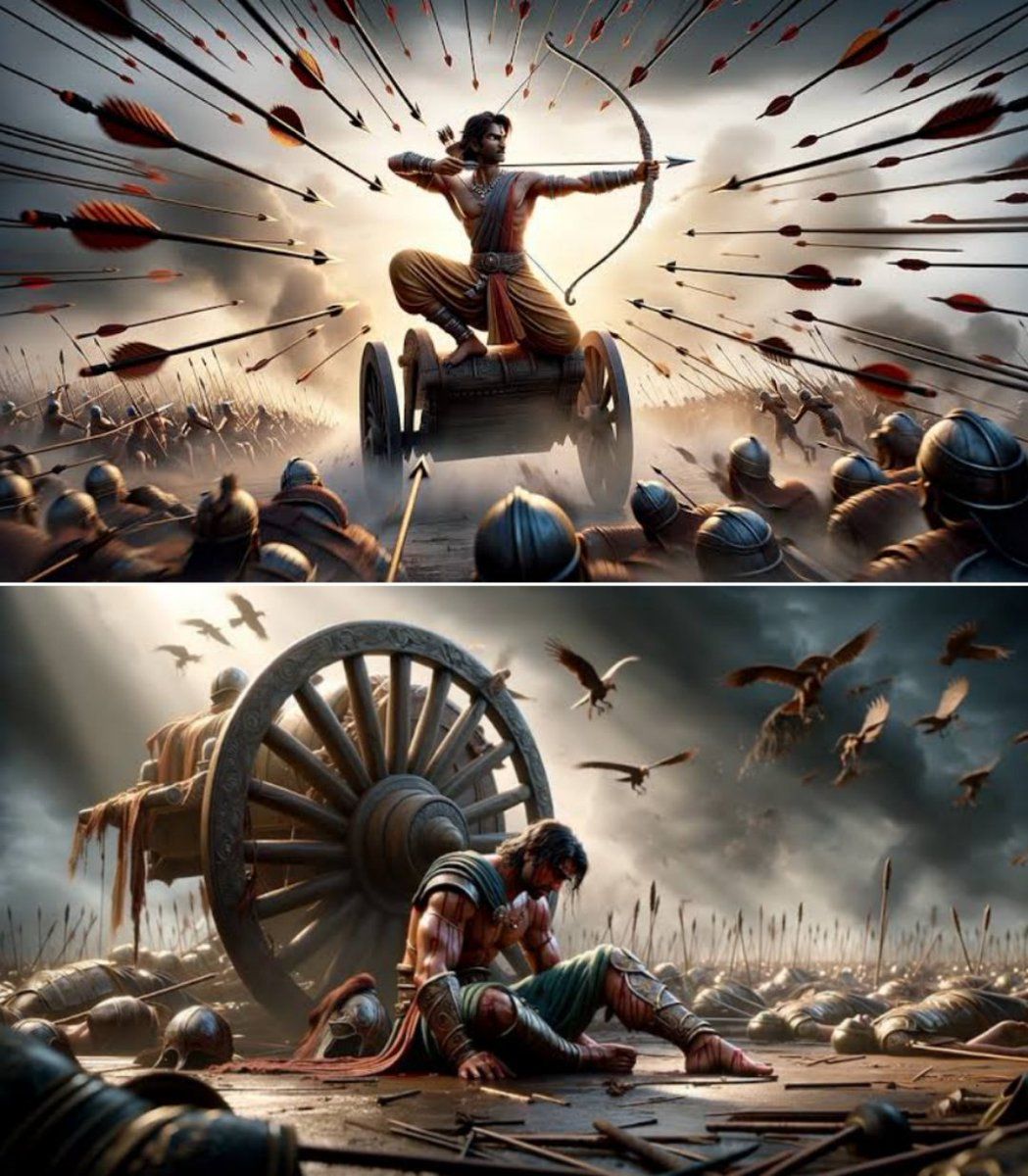 1049x1200 Abhimanyu's last word in the Mahabharata war O dear grandfather, Oh dear Uncle. Tell my mother I wasn't defeated after my death