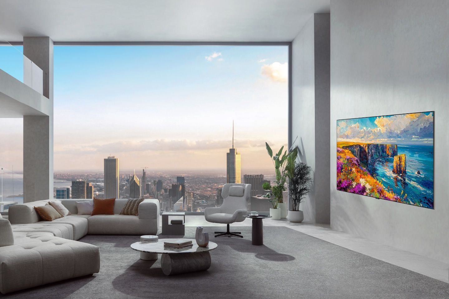 1440x960 Executive Corner The Art of Blending In: LG Electronics Reimagines the Wallpaper TV From the Inside Out