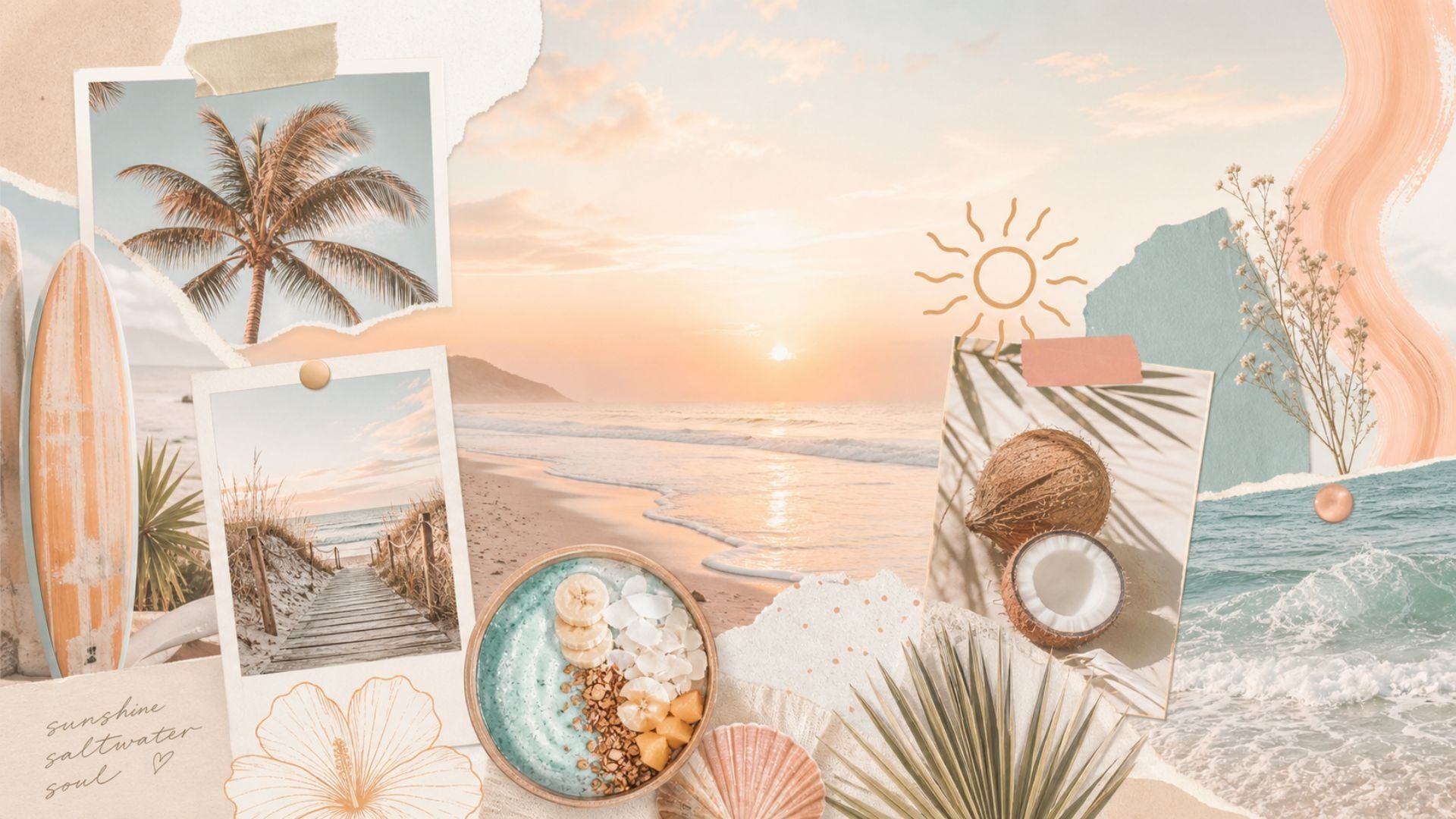 1920x1080 Free Summer Desktop Wallpaper for a Bright Aesthetic Screen