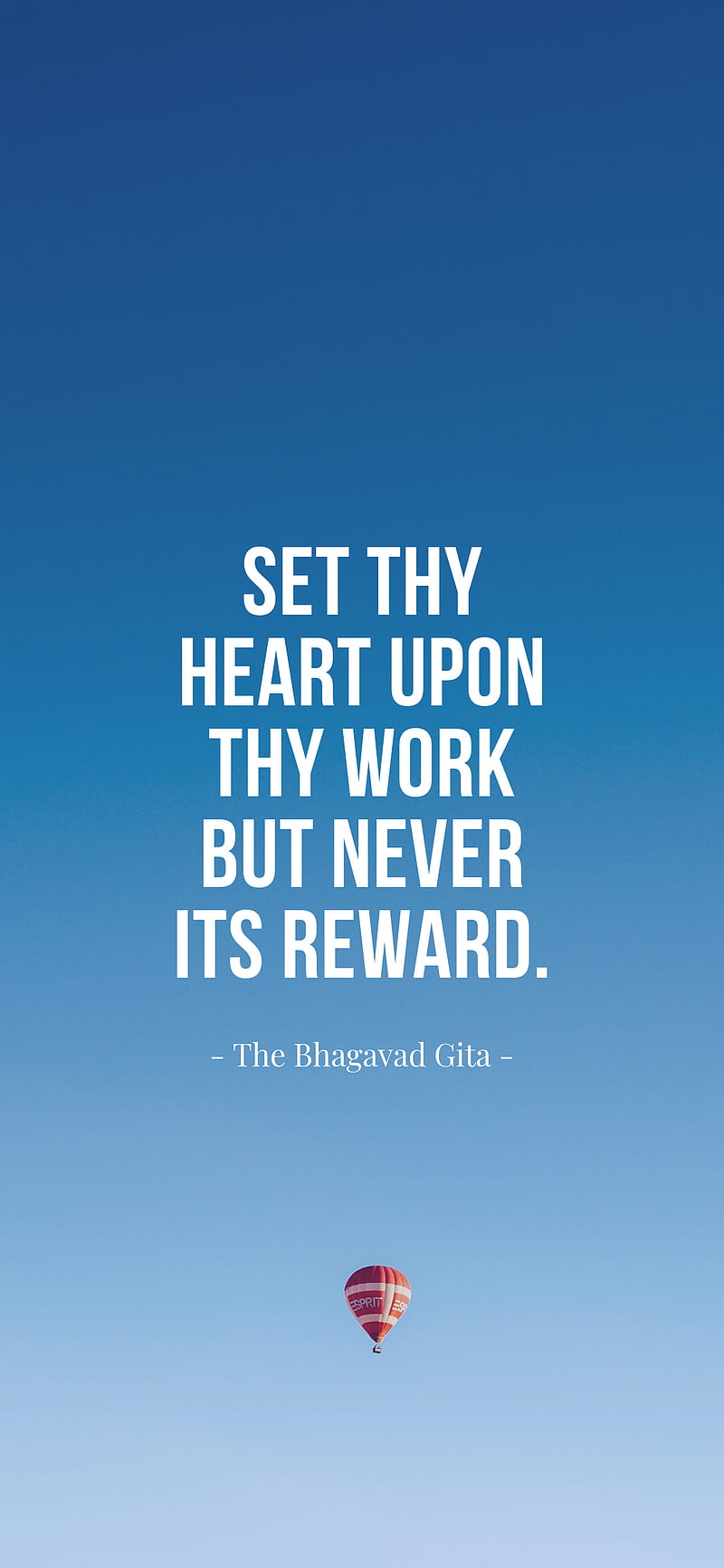 800x1732 Inspirational Quote, gita, inspirational, quote, quote, quotes, sayings, typography, HD phone wallpaper
