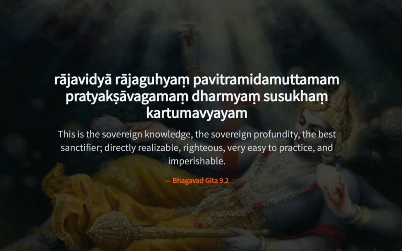 1280x800 Bhagavad Gita New Tab Web Store