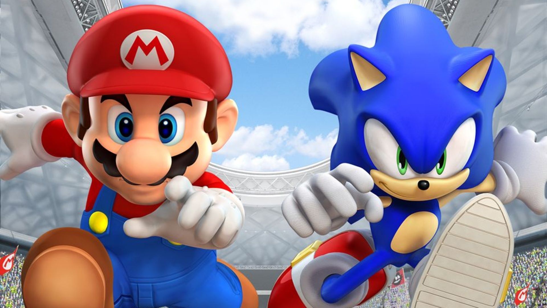 1920x1080 Nintendo reportedly demanded Sega make sure Mario was always one step in front of Sonic in all of the Mario & Sonic at the Olympic Games artwork