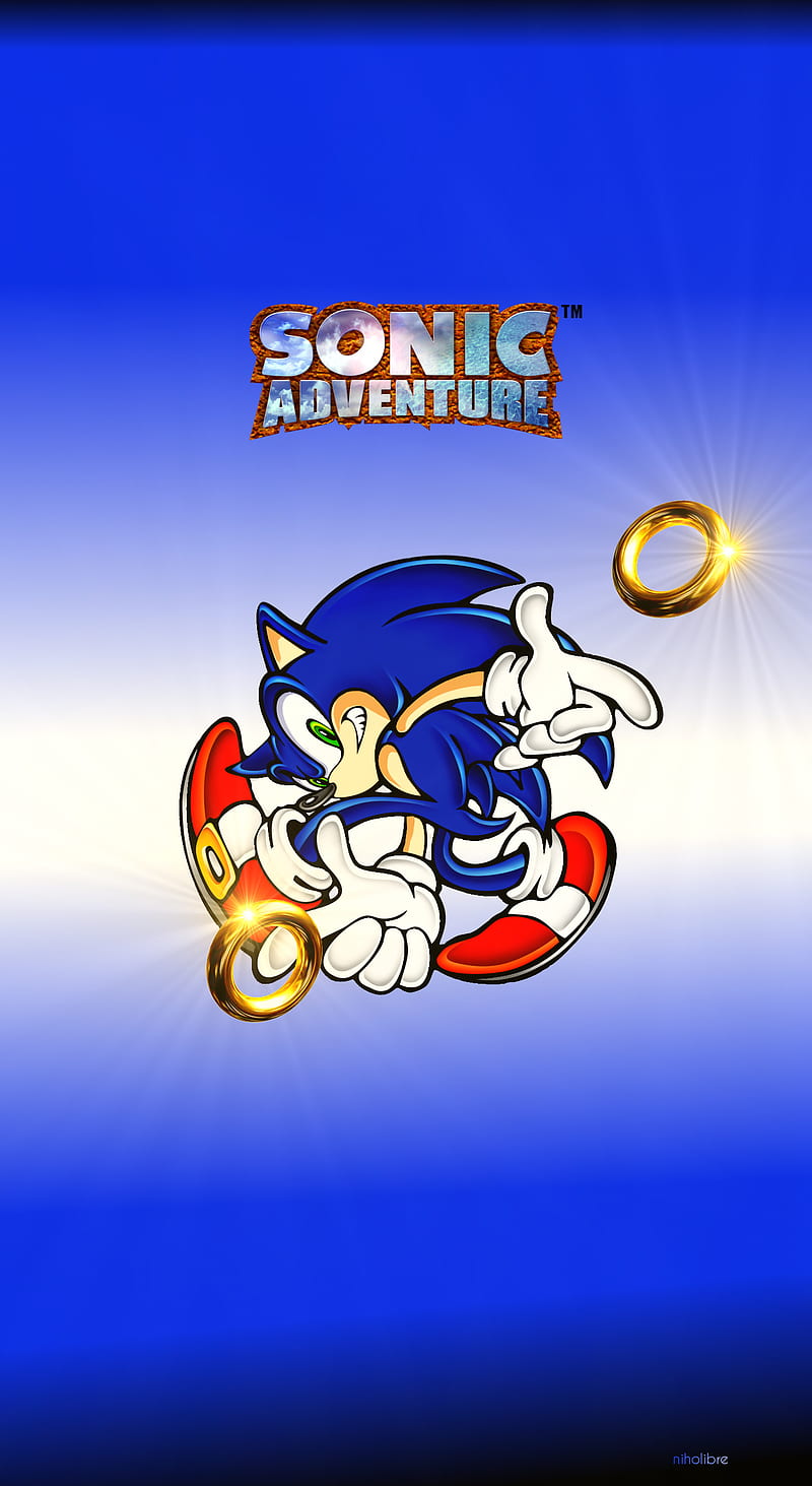 800x1463 Sonic adventure, dreamcast, nintendo, playstation, ps ps ring, sega, sonic adventure, HD phone wallpaper