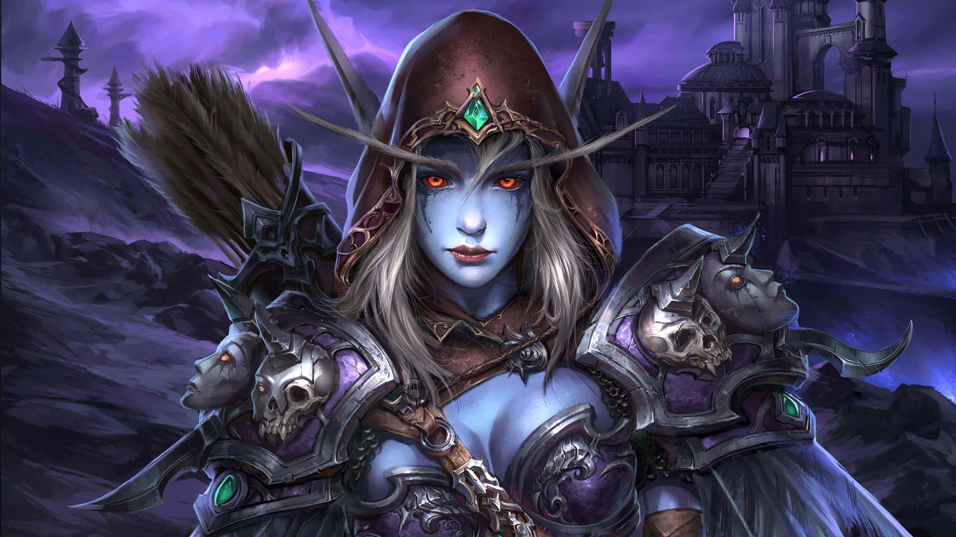 1920x1080 Sylvanas Windrunner Wallpaper