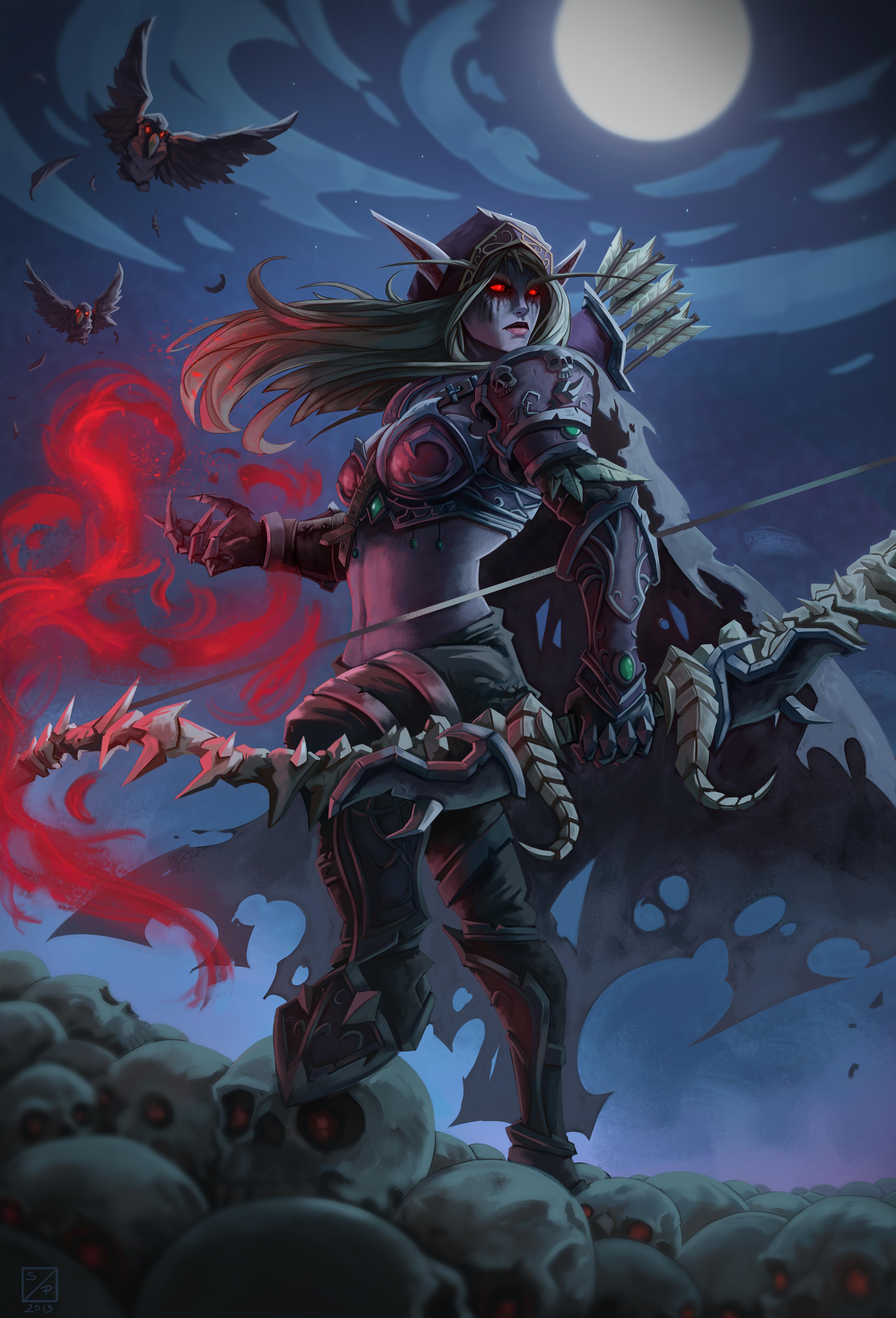 5000x7353 Sylvanas Windrunner fanart