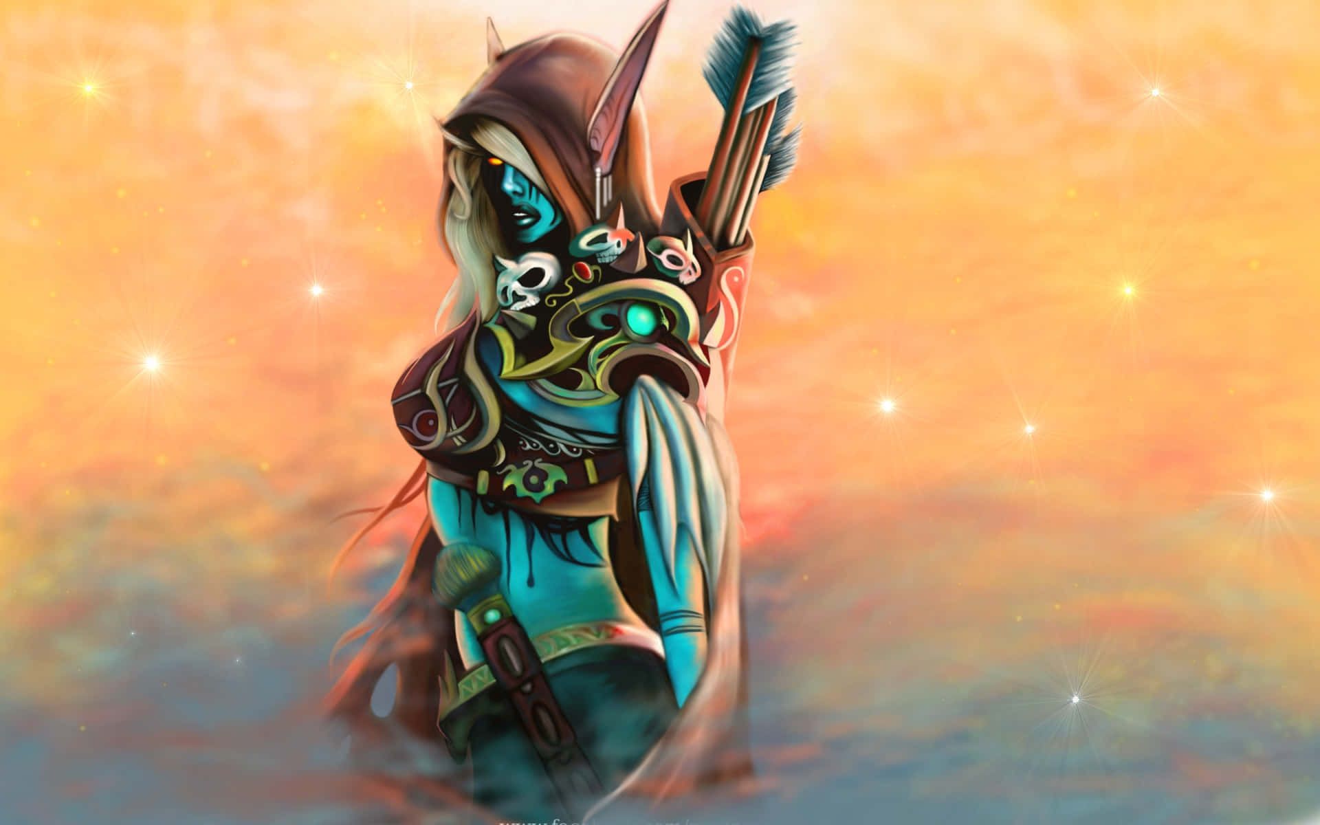 1920x1200 Sylvanas Windrunner Wallpaper