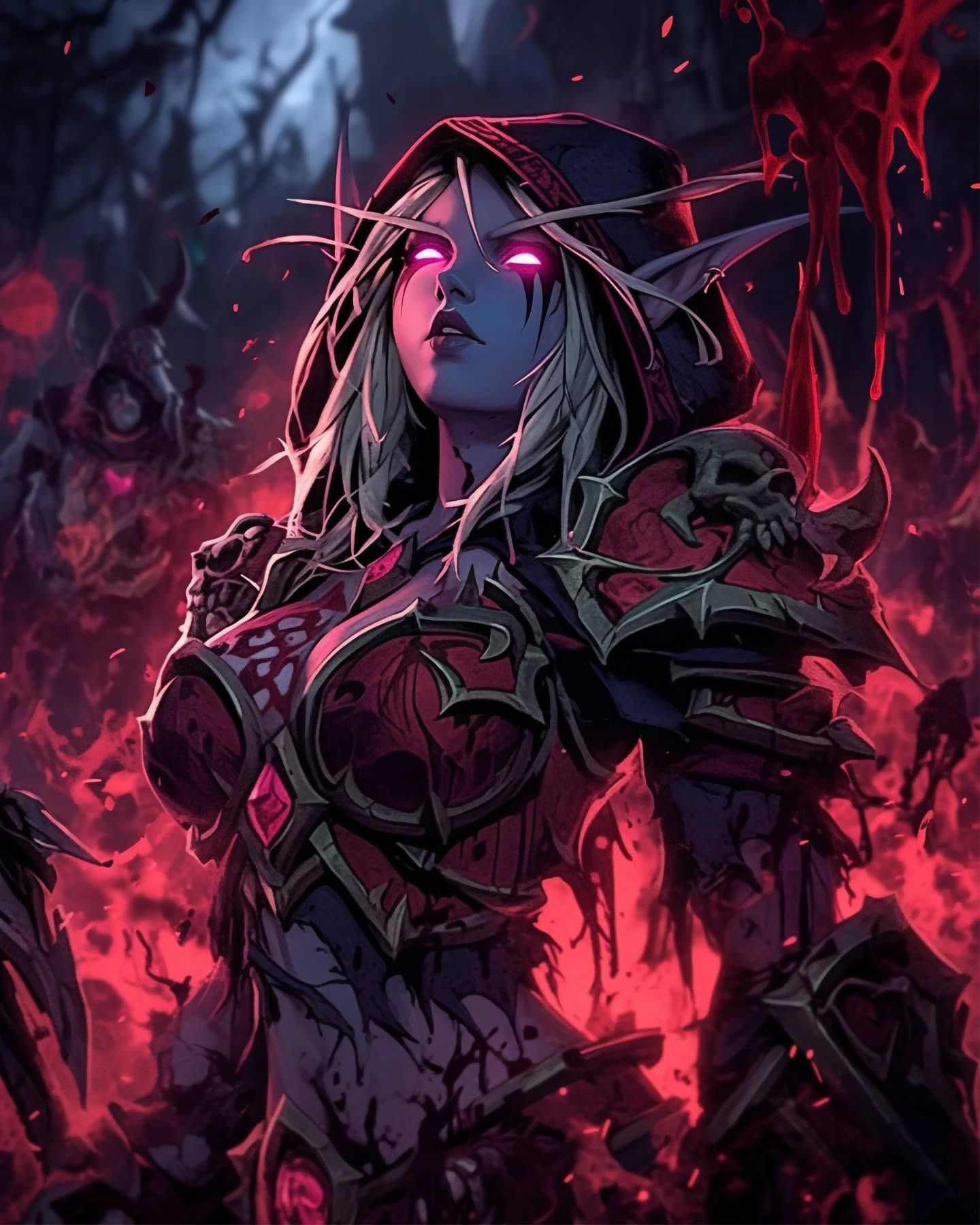 1440x1800 Wow Sylvanas Windrunner