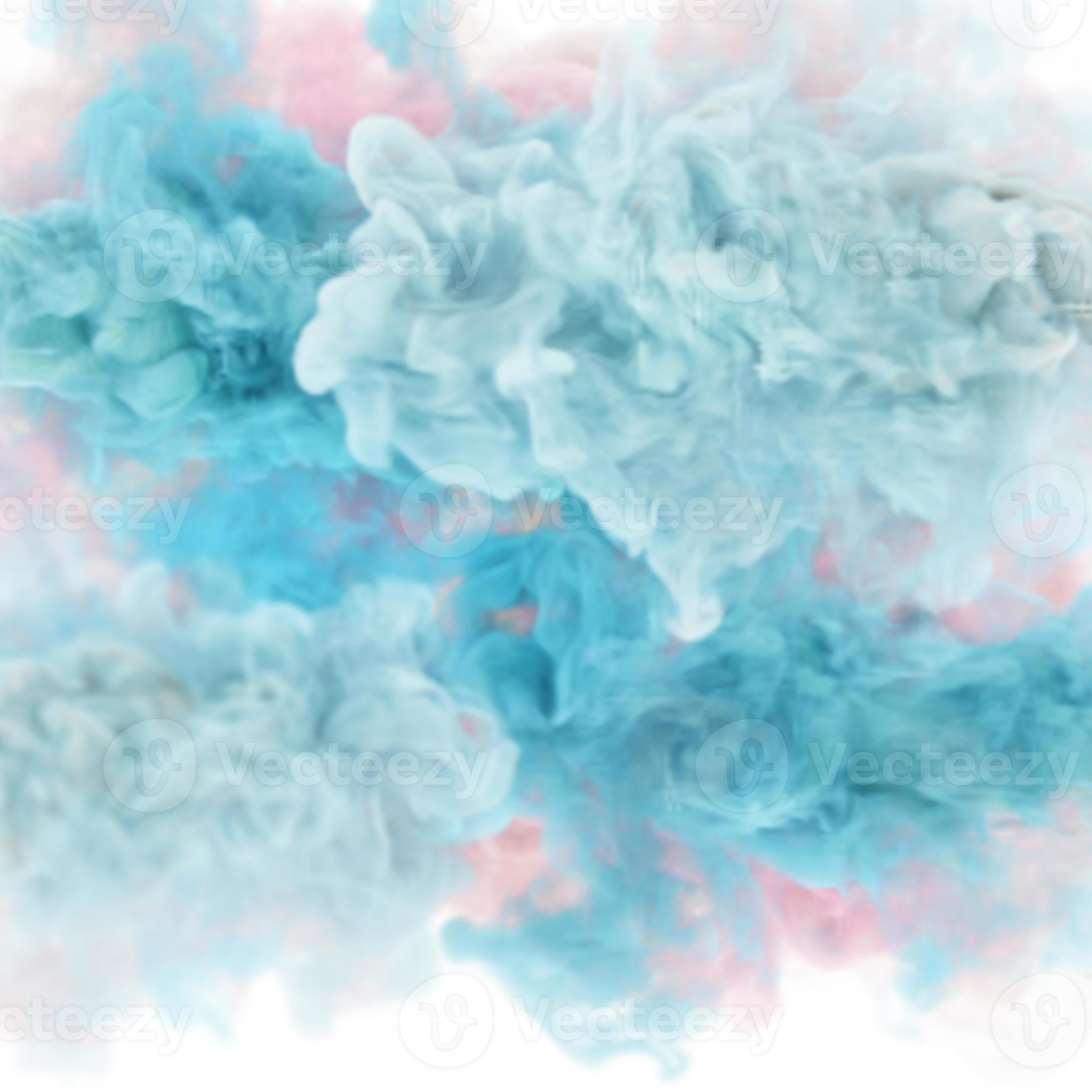 1960x1960 Heaven pastel color puffs of smoke. 3D render abstract fog background