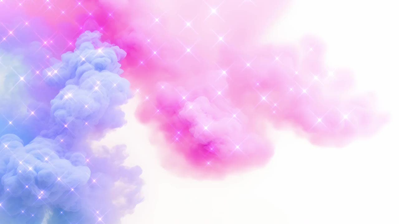 1280x720 Pastel Glitter Smoke, Background, Textures, Digital Papers, Sublimation, Scrapbooking, Clipart, Personal and Commercial Use