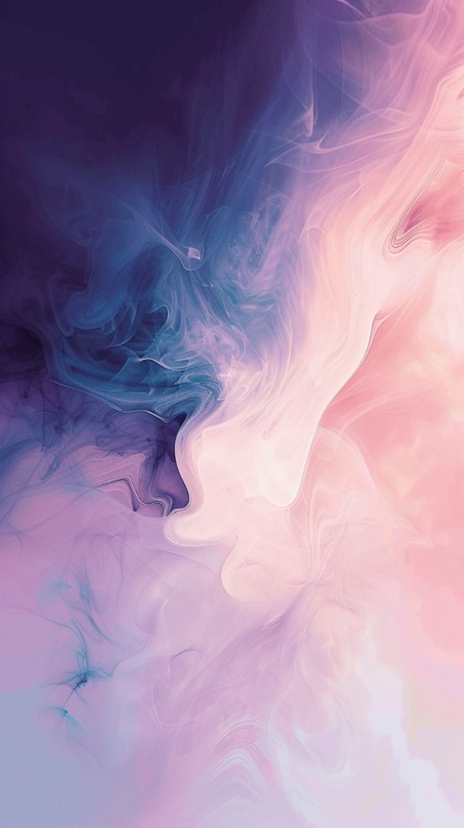 673x1200 Dreamy Smoke Gradient Wallpaper