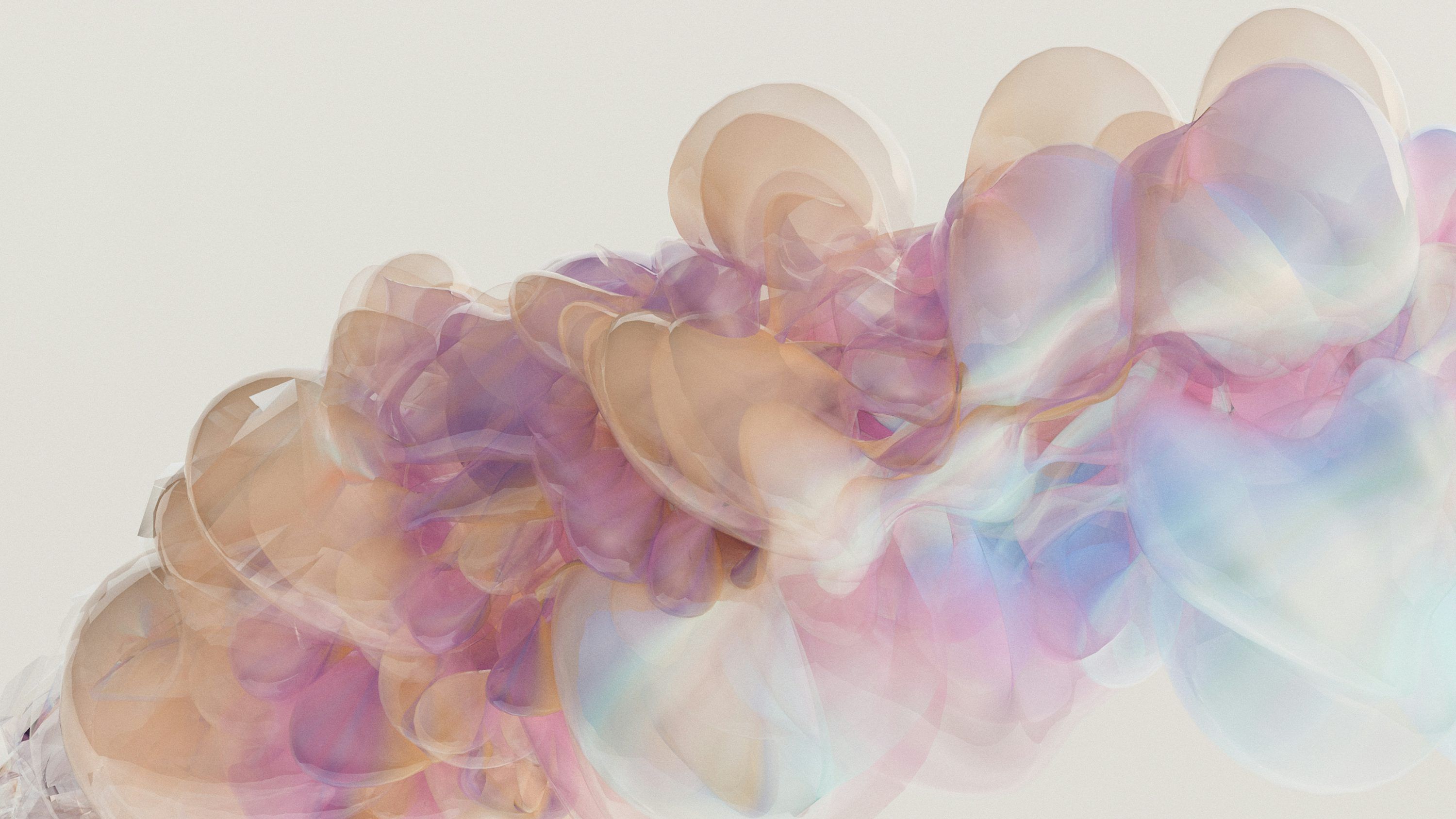 3000x1688 A bunch of smoke is floating in the air photo
