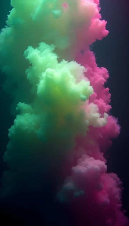 423x740 Pastel smoke no background Image