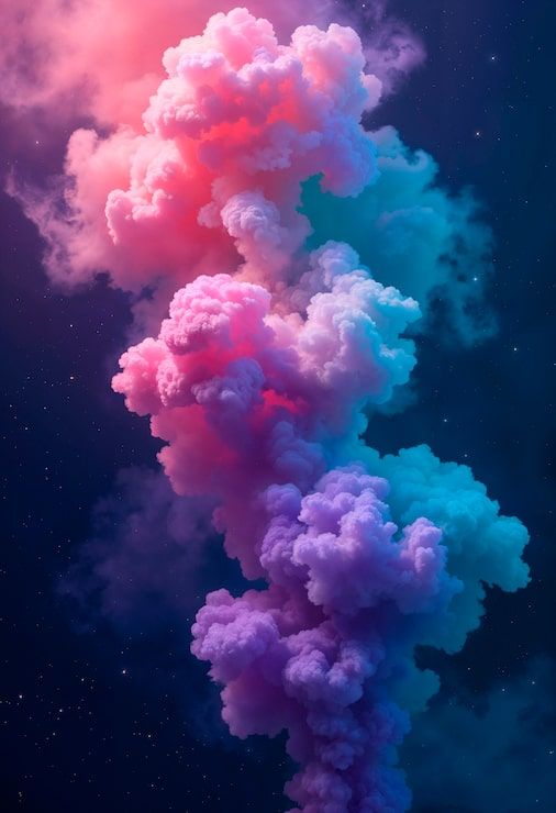 506x740 Pastel smoke wallpaper Image