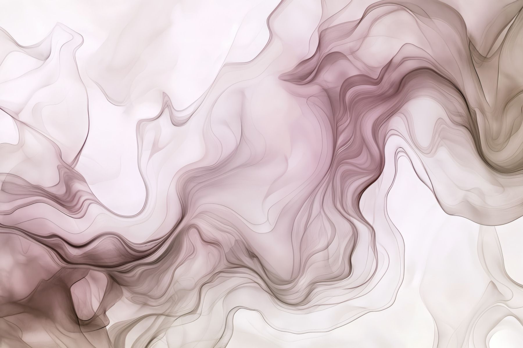 1800x1200 Wall Murals Watercolor Pastel abstract waves on a light background Nr. w01185v2