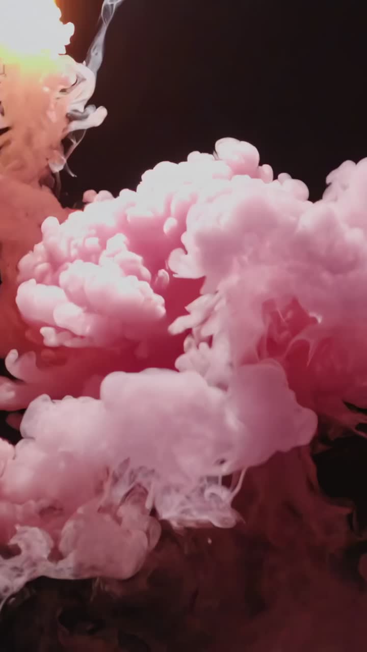 720x1280 Pink smoke effect on a white background