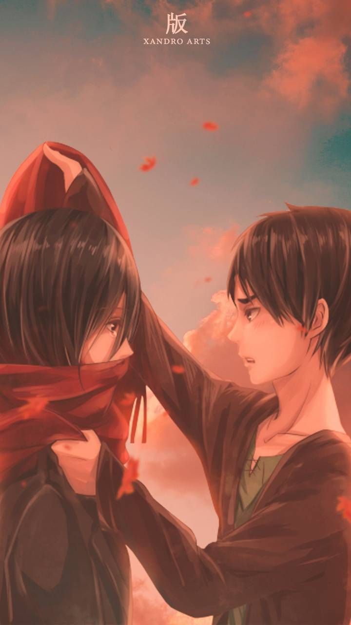 720x1280 Eren x Mikasa wallpaper by deleted user's content owner