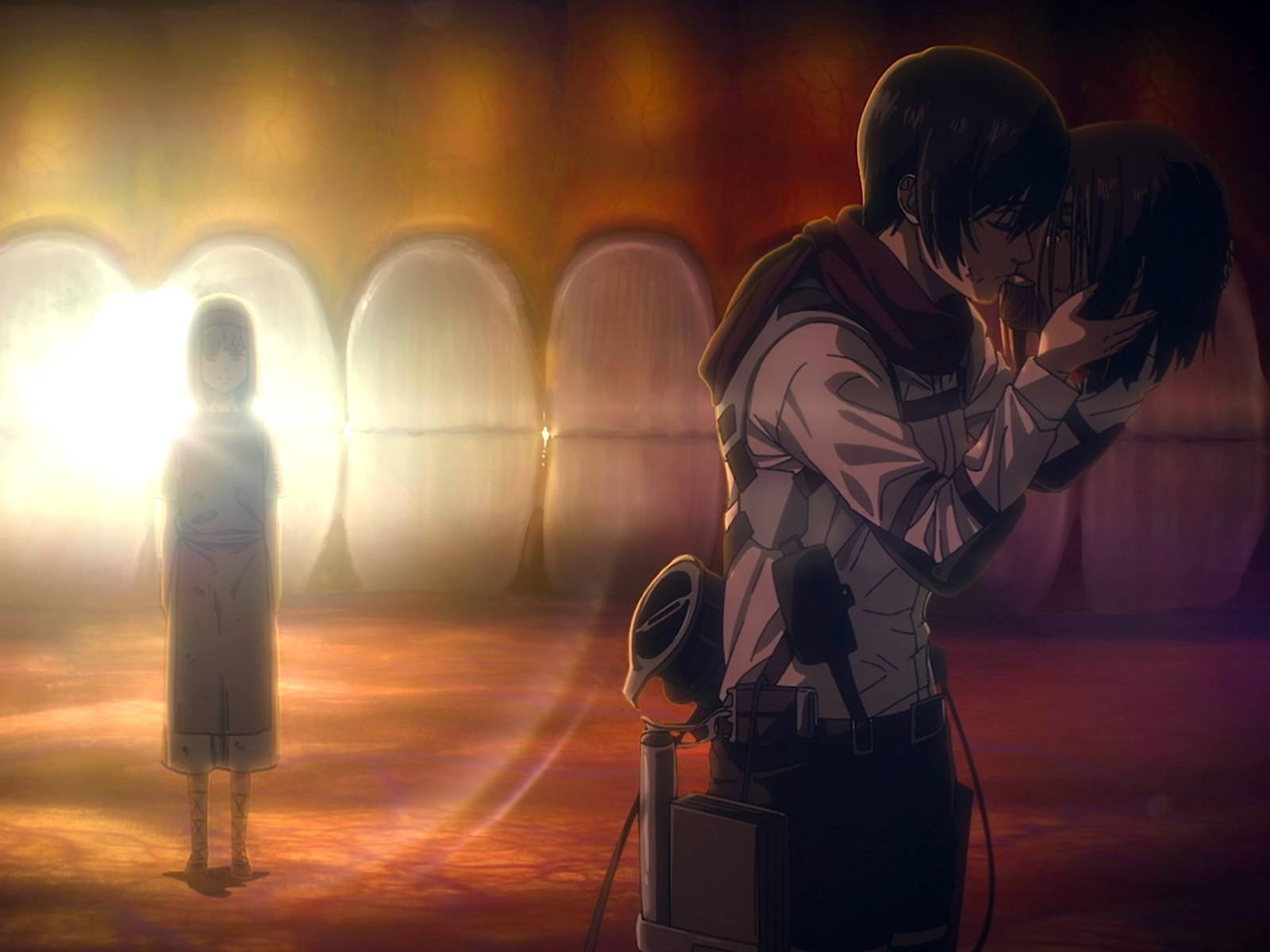1600x1200 Attack on Titan's greatest romance culminated in a gross act of love