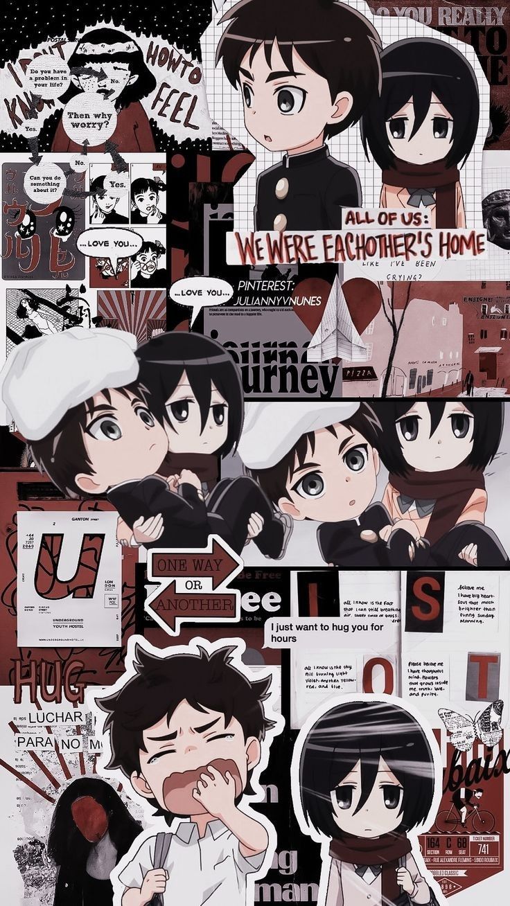 736x1308 Mikasa & Eren. Papel de parede naruto, Mangá wallpaper, Animes br