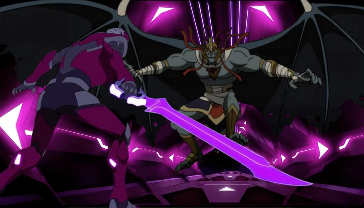 1280x732 FANART Lord Zarkon Vs Mumm Ra (photomanip)