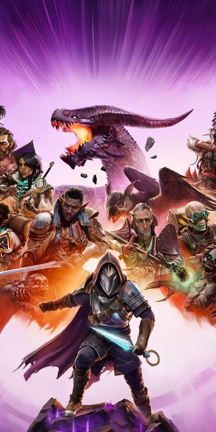 736x1472 Where can I find a phone wallpaper of The Veilguard, without text and in a good resolution? [No DAV spoilers]